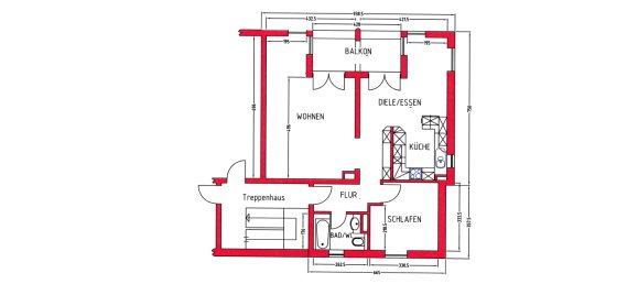 3غرفة شقة في Esslingen, Germany رقم 319018 12