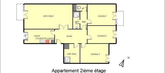 3 bedrooms Apartment in Montargis, France No. 64772 12