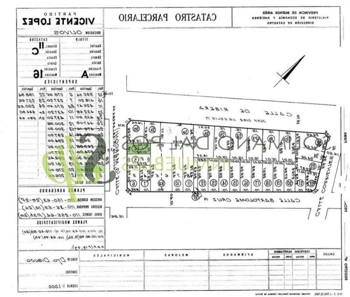 Grundstück in Vicente Lopez, Argentina, Nr. 41923