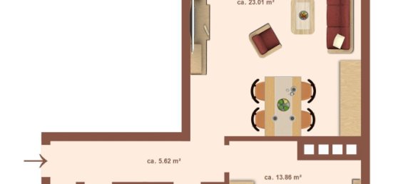 2-Zimmer Wohnung in Bremen, Germany, Nr. 279288 14