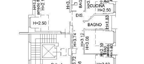 3 rooms Apartment in Rescaldina, Italy No. 136578 21