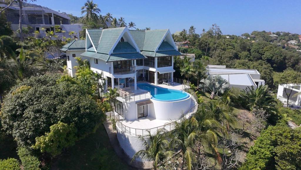 Villa de 4 dormitorios en Ko Samui, Thailand No. 67529