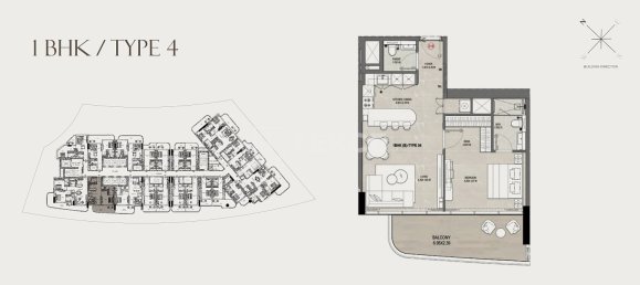 Квартира с 1 спальней в Majan, Дубай, ОАЭ № 203348 23