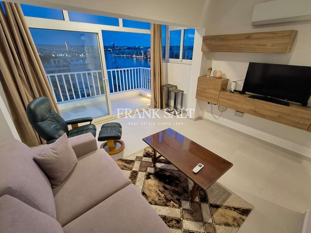 2 chambres Penthouse à Sliema, Malta No. 5299
