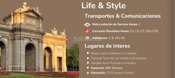 3 Schlafzimmer Wohnung in Madrid, Spain, Nr. 123463 14