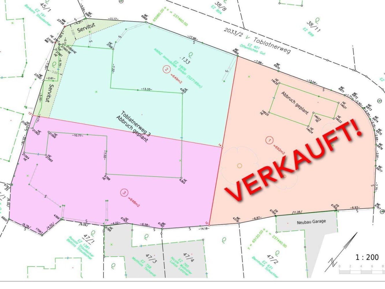 623m² Land in Inzing, Austria No. 50832