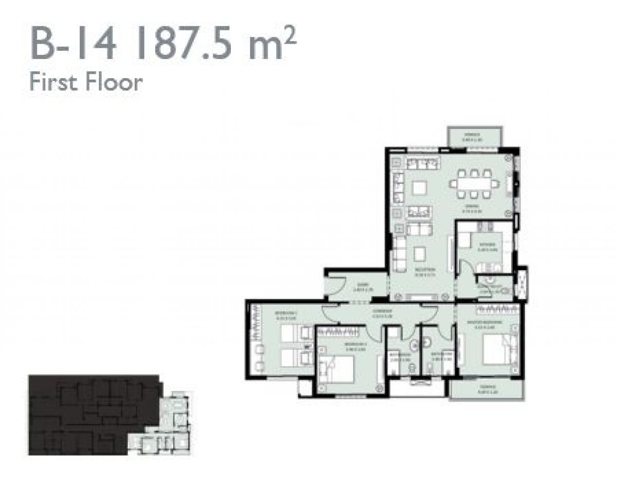 3 bedrooms Condo in New Capital City, Egypt No. 2536
