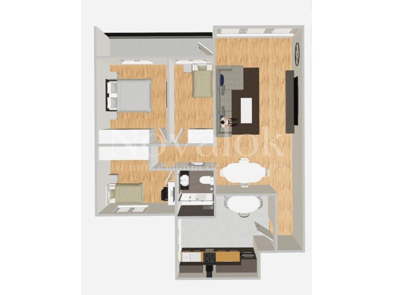 3 bedrooms Apartment in Fuenlabrada, Spain No. 248474