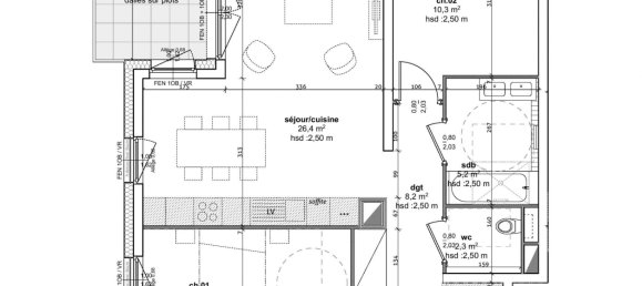 2 غرف نوم شقة في Truchtersheim, France رقم 41279 3