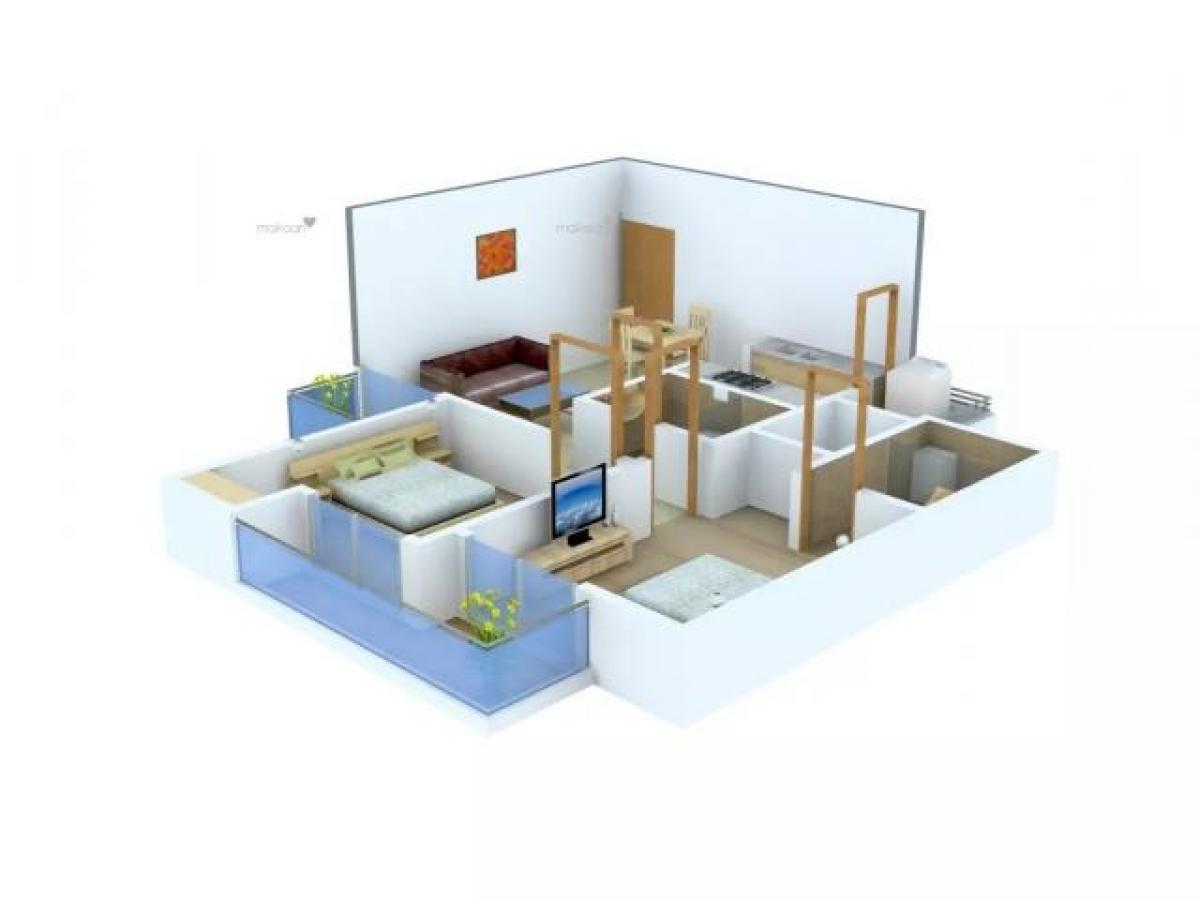 2 Schlafzimmer Haus in Noida, India, Nr. 68210