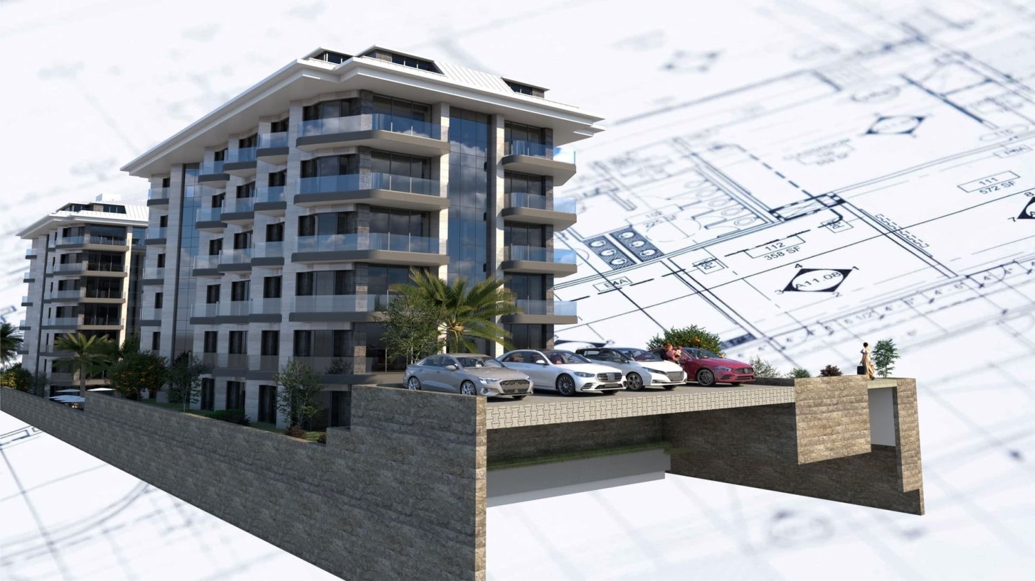 Penthouse 2+1 in Mahmutlar, Turkey, Nr. 10291