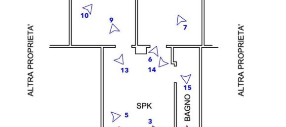 Квартира с 4 комнатами в Локате ди Триульци, Италия № 7264 13