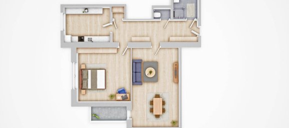 Apartamento de 2 divisões em Wiener Neustadt, Austria N.º 191415 30