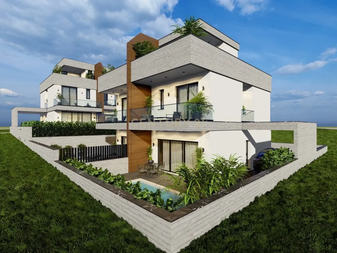 Villa de 2 dormitorios en Agios Athanasios, Cyprus No. 5809