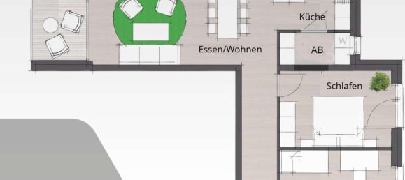 Квартира с 2 спальнями в Байройт, Германия № 121658 10