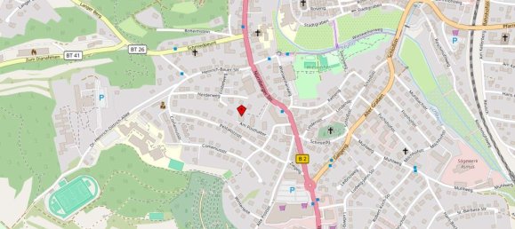 Квартира с 2 спальнями в Байройт, Германия № 121658 12