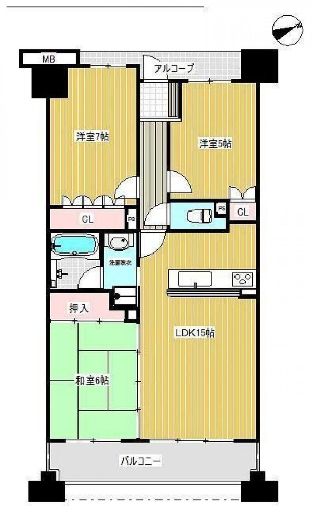 3 bedrooms Apartment in Kumamoto, Japan No. 5680