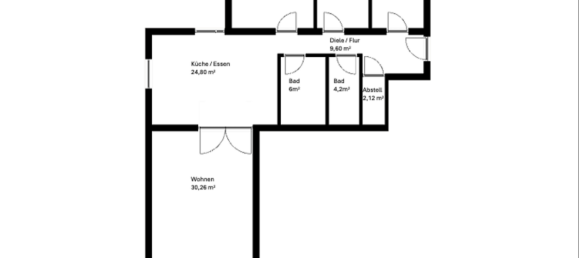 Квартира с 3 спальнями в Мюнхен, Германия № 292948 14