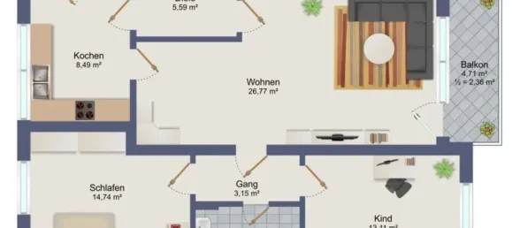 Apartamento T2 em Bad Tolz-Wolfratshausen, Germany N.º 228440 20