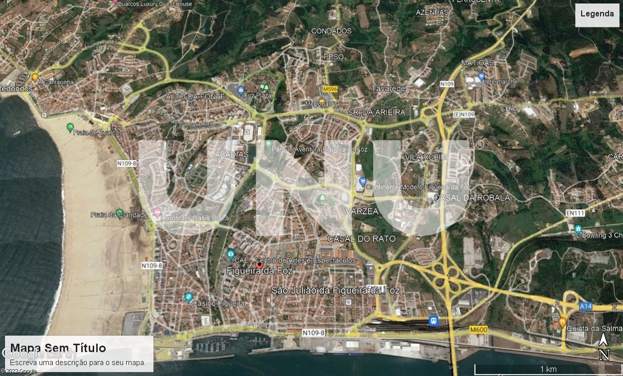 Terreno en Tavarede, Portugal No. 78844