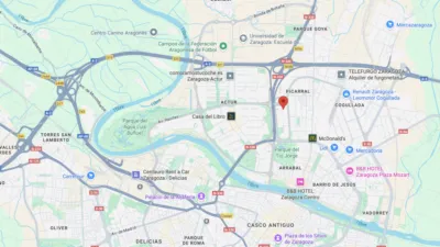 3 غرف نوم شقة في Zaragoza, Spain رقم 172467