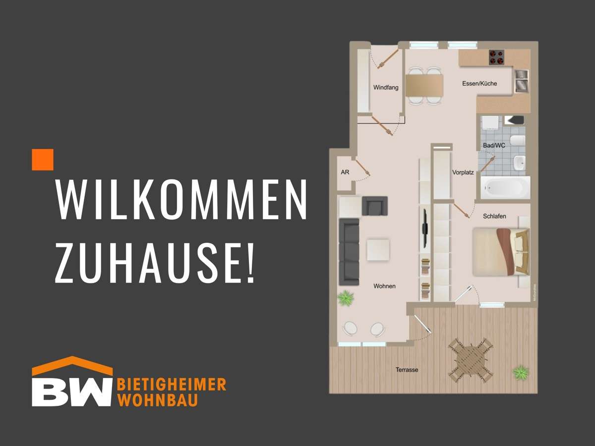 2-salle Appartement à Baden-Wurttemberg, Germany No. 107786