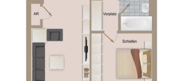 2-salle Appartement à Baden-Wurttemberg, Germany No. 107786 9