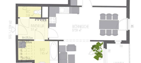 2-Zimmer Wohnung in Simmering, Austria, Nr. 184224 11