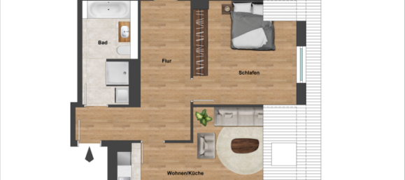 Apartamento de 3 habitaciónes en Leipzig, Germany No. 313127 24