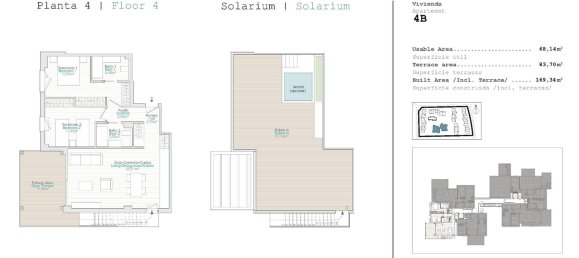 2 chambres Penthouse à El Verger, Spain No. 12318 5