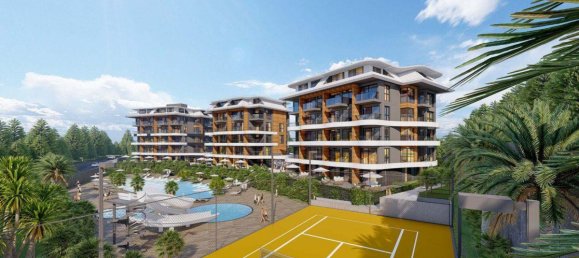 Квартира с 2 комнатами в Каргыджак, Турция № 9893 6