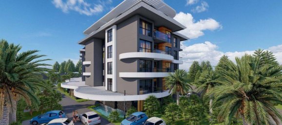 Квартира с 2 комнатами в Каргыджак, Турция № 9893 14