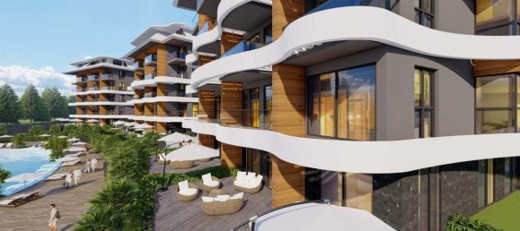 Квартира с 2 комнатами в Каргыджак, Турция № 9893 12