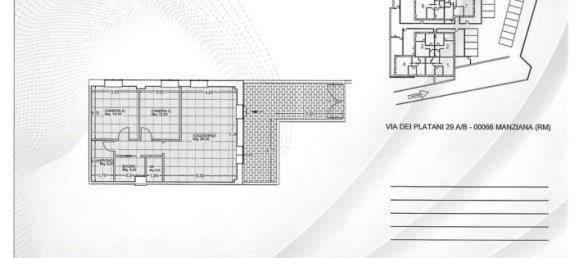 3-Zimmer Wohnung in Manziana, Italy, Nr. 18219 24