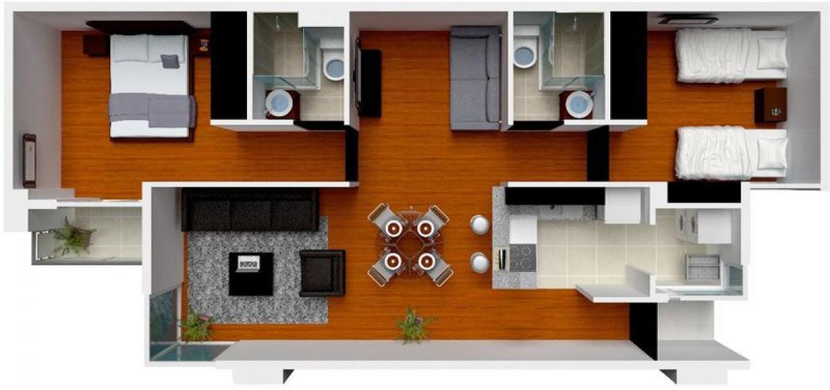 2 Schlafzimmer Wohnung in Mexicali, Mexico, Nr. 158028