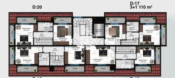 Apartment 1+1 in Alanya, Turkey No. 3897 27