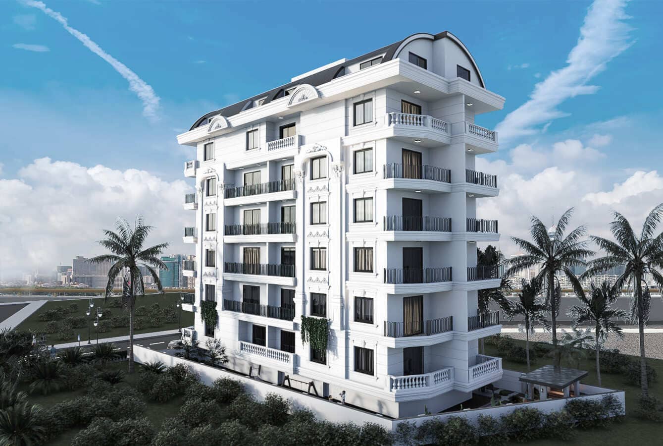 Apartment 1+1 in Alanya, Turkey No. 3897