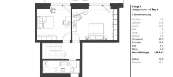 3-Zimmer Penthouse in Wien, Austria, Nr. 253430 14