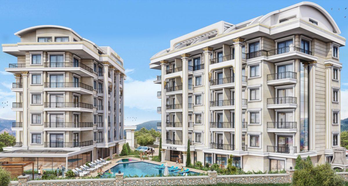 2 rooms Apartment in Oba, Turkey No. 10130