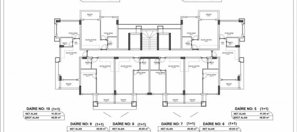 2 rooms Apartment in Oba, Turkey No. 10130 10