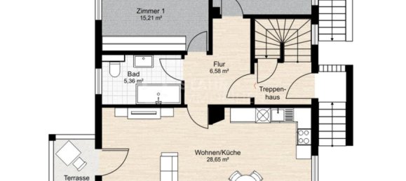Таунхаус с 5 спальнями в Аугсбург, Германия № 268443 16