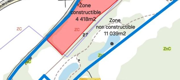  قطعة أرض في Moncy, France 15457متر مربع رقم 109384 9
