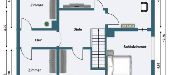 4 غرف نوم منزل في Holzminden, Germany رقم 145467 15
