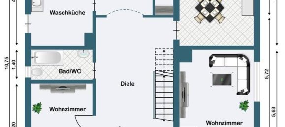 4 غرف نوم منزل في Holzminden, Germany رقم 145467 14