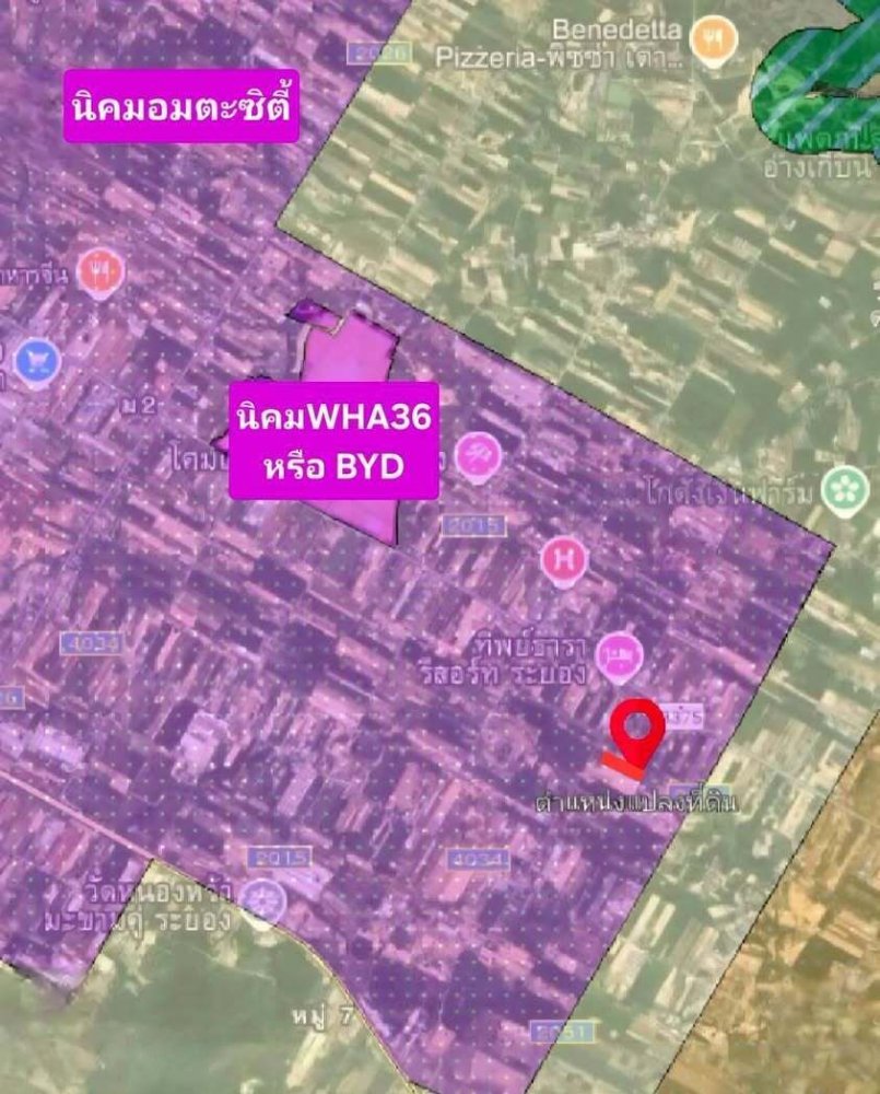  قطعة أرض في Rayong, Thailand 38400متر مربع رقم 73467