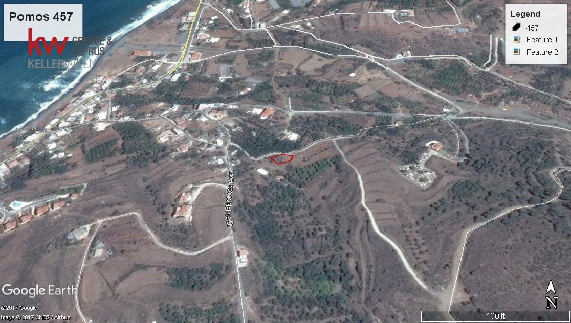 Grundstück in Pomos, Cyprus 414m², Nr. 181236