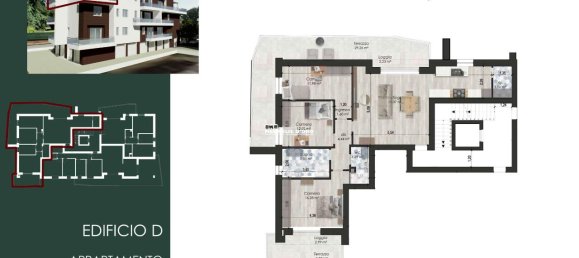 5 rooms Apartment in Modena, Italy No. 153608 2