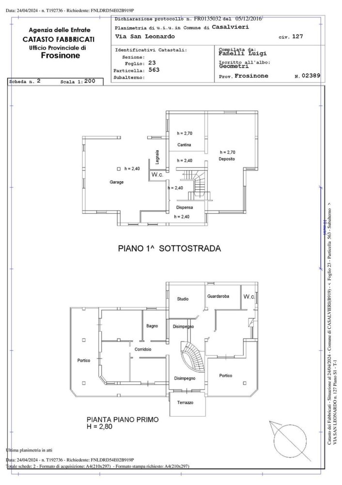 10 Schlafzimmer Villa in Casalvieri, Italy, Nr. 344909
