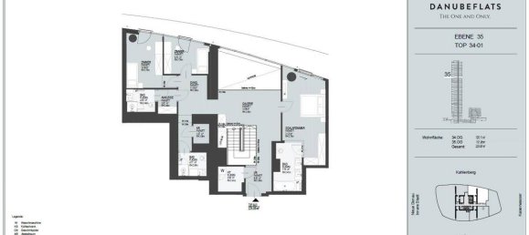 Квартира с 5 комнатами в Вена, Австрия № 129397 2