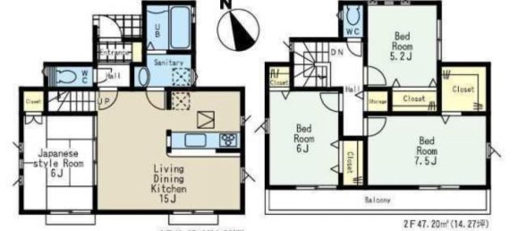 4 chambres Maison à Saitama, Japan No. 6263 2